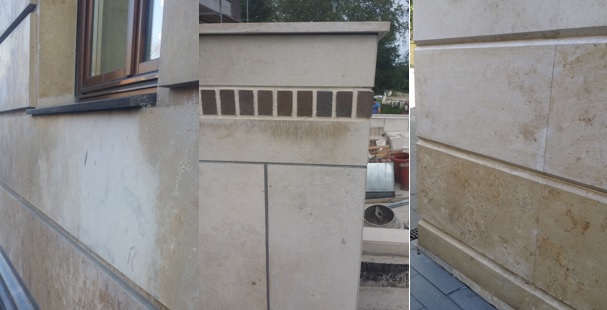 Известняк бежевого цвета для облицовки фасада