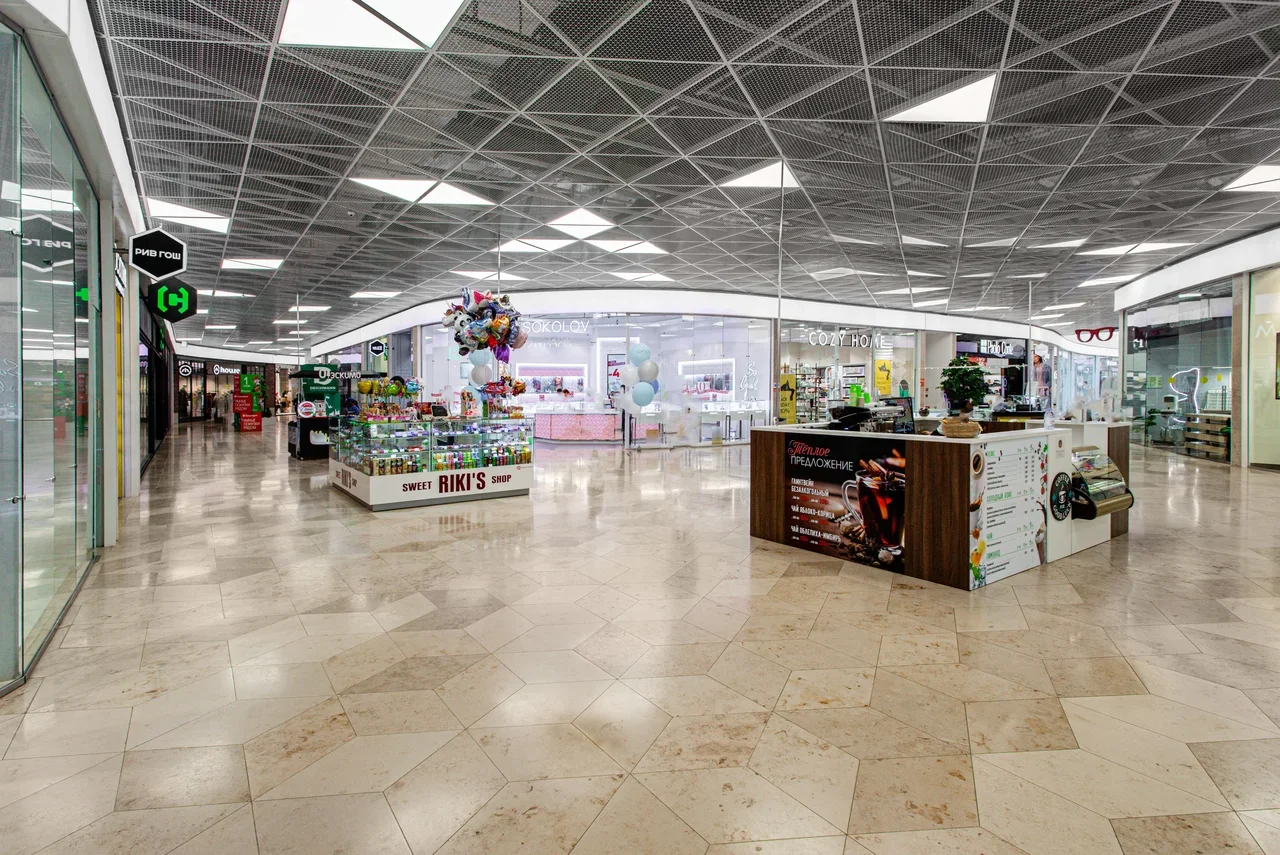 Отделка ТЦ юрским камнем в Пушкино