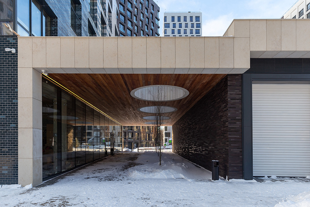 Отделка фасада в ЖК «LIFE-Кутузовский»