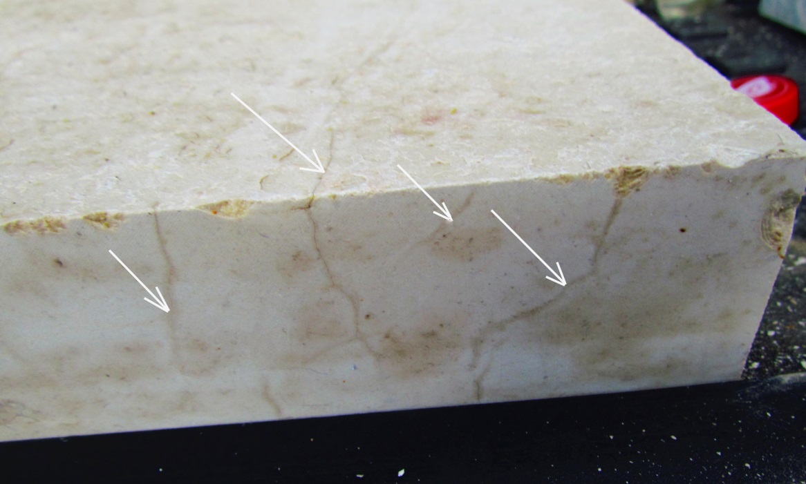 Дефекты и оценка качества юрского камня