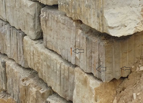 Контроль качества юрского мрамора