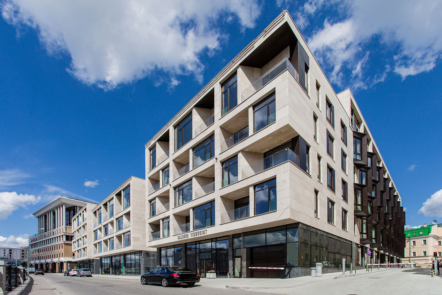 Отделка фасадов ЖК «Balchug Viewpoint»